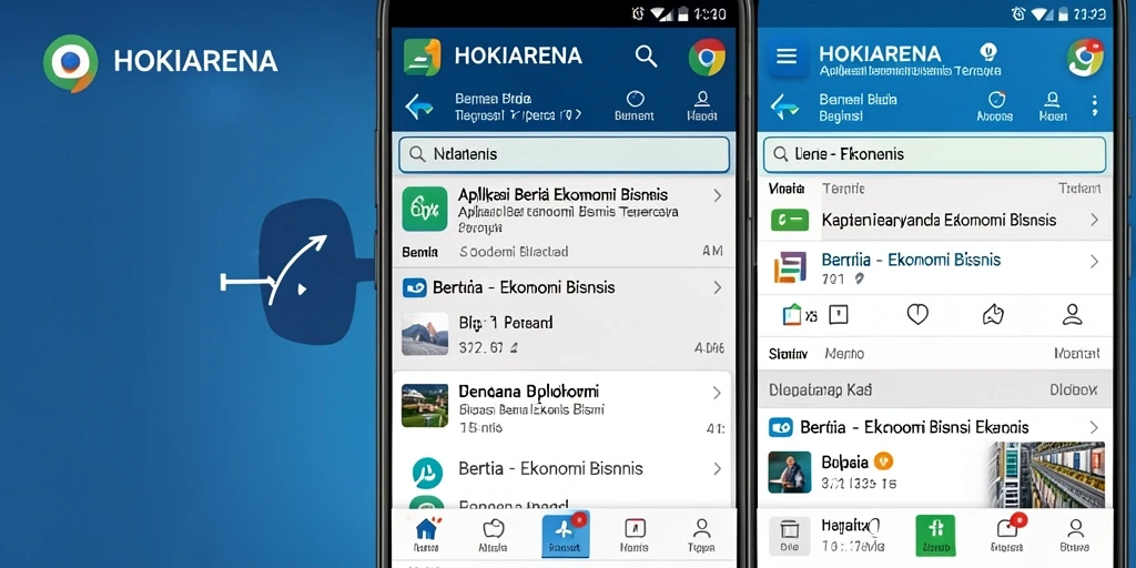 Tampilan antarmuka HOKIARENA yang modern dan user-friendly.