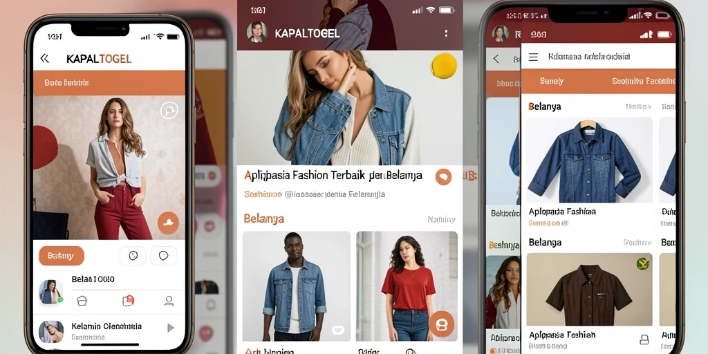 Tampilan antarmuka KAPALTOGEL yang stylish dan fungsional.