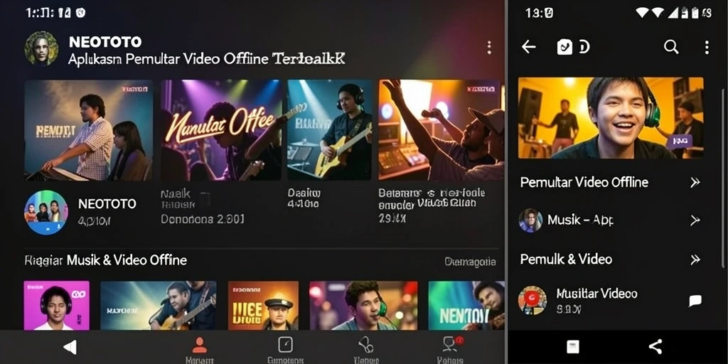 Antarmuka pengguna NEOTOTO yang sederhana dan intuitif.