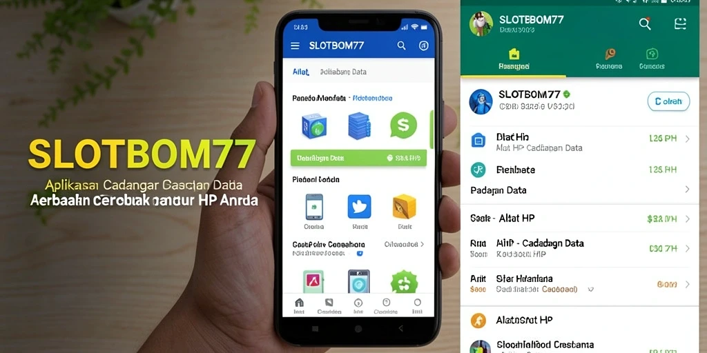 Antarmuka SLOTBOM77 yang sederhana dan mudah digunakan.