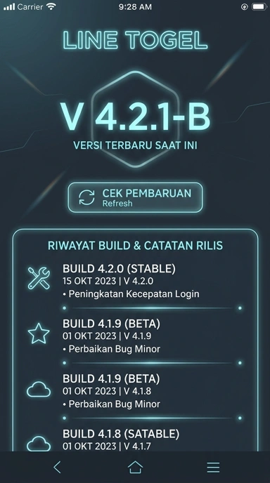 Riwayat Versi linetogel untuk Pengguna Android